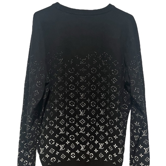Louis Vuitton Black monogram gradient sweater - Picture 3 of 11